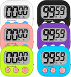 Lasubst Digital Kitchen Timers for Cooking, Magnetic Classroom Timers for by Lasubst
