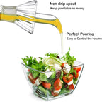 HAIZEEN 8oz/240ml Olive Oil Bottle Dispenser/Glass Cruet - Image 2