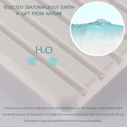 NiuYichee 2 PCS Water Absorbent diatomite Coasters, 9.5" x 5.5" Water Absorbing - Image 5