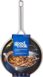 GoodCook Stainless Steel Deep Saute Pan 10.25-Inch, Oven-Safe to 500F & - Image 9
