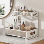 1 Pack-11.4"-16.14"H Under Sink Storage Organizer, Large 2-Tier Elegant Mesh - Image 7
