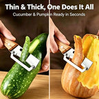 2-in-1 Multifunctional Vegetable Peeler, Premium Vegetable Peeler - Image 4
