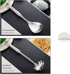 Kitchen Utensil Set – 6 Piece Stainless Steel Cooking Utensils - Image 3