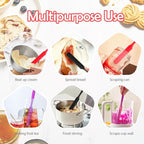Silicone Jar Spatula, Heat Resistant Jam Spreader - Image 5