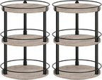 YATINEY Spice Rack, 3-Tier Turntable Organizer, Rotating Spice Rack Organizer by Yatiney