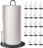 20Pack Paper Towel Holder, Bulk Black Paper Towel Holder Stand Countertop by QualityEfficiency