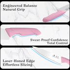 imarku Pink Kitchen Knife Set - Image 6