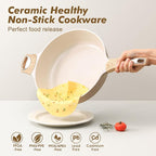 SENSARTE Ceramic Nonstick Frying Pan Skillet - Image 2