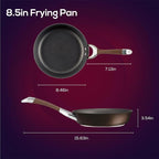 Circulon Symmetry Hard-Anodized Nonstick Frying Pan - Image 3