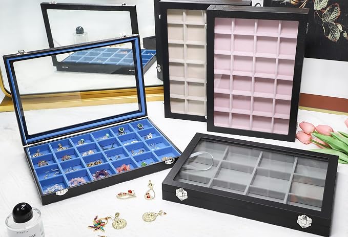 Stratalife Jewelry Organizer Earring Holder Jewelry Tray - Image 7