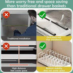 AmoiChic 2 Pack Pull Out Cabinet Organizer - Image 7