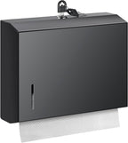 Wall Mounte Commercial Paper Towel Dispensers, 10.4" L x 3.3" D x 8.3" H by Gorlary
