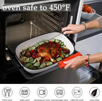 4.5 Quart Ceramic Baking Dish, Serving Bakeware - Image 5