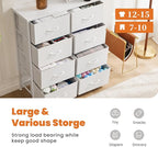 Sweetcrispy Dresser for Bedroom, Chest Organizer Unit - Image 4