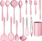 Homikit 15-Piece Kitchen Utensil Set, Silicone Cooking Utensils Spatula Set by Homikit