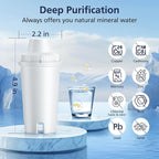 6 Pack Replacement for Brita® Water Filter Pitchers and Dispensers, Classic OB03 - Image 4