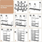ROJASOP Shoe Rack, Shoe Storage Organizer - Image 8