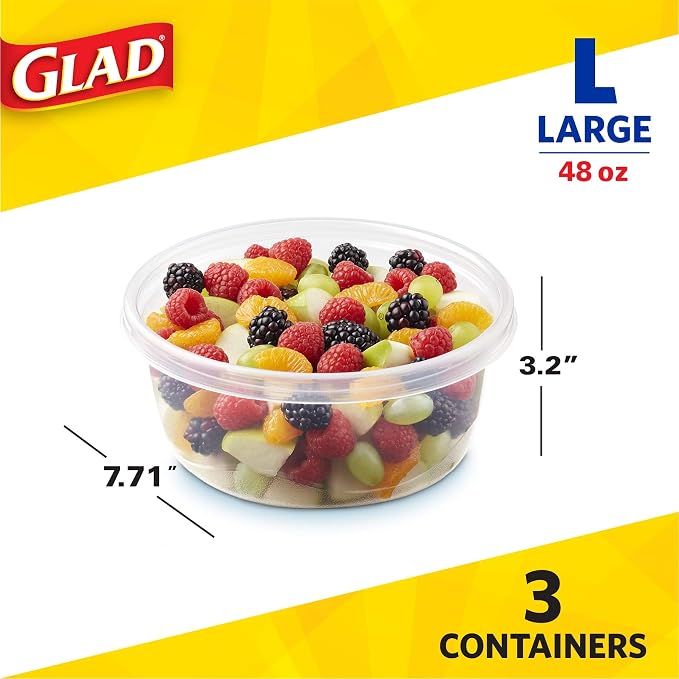 Glad GladWare Big Bowl Food Storage Containers - Image 5