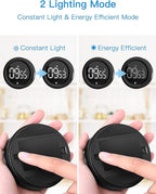 LIORQUE Digital Kitchen Timer, Magnetic Countdown Countup Timer - Image 6