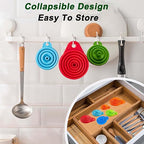 Kitchen Funnel Set of 6, Large Medium and Small, 2025 Upgrade Silicone Kitchen - Image 7