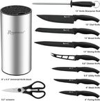 ROMANTICIST Knife Set, 10 Pieces Knife Block Set - Image 2
