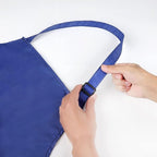 Gotega Waterproof Rubber Vinyl Apron Adjustable Dishwasher Apron - Image 4