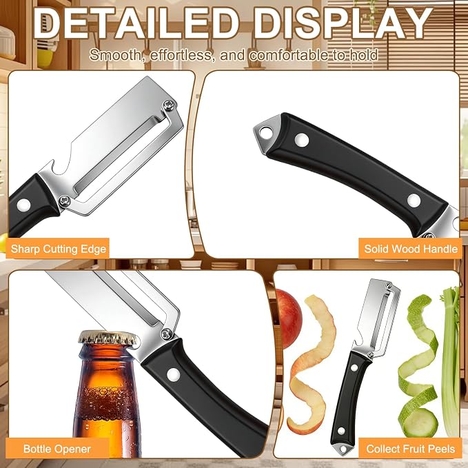 2PCS Premium Vegetable Peeler - Image 4