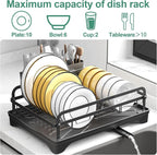 Dish Drying Rack for Kitchen Counter, Large Dish Drying Rack - Image 2