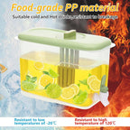 2 Pack Drink Dispenser for Fridge 1 Gallon Water Dispenser for Party Upgraded - Image 5