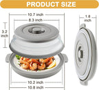 EZMO 2 in 1 Collapsible Microwave Splatter Cover - Image 6