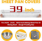 100 Bowl Covers Fits Bowls up to 30", Large Bowl Covers - Image 3