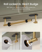 Paper Towel Holder Under Cabinet, Self Adhesive or Wall Mount - Image 4