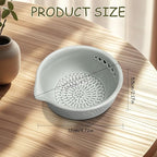 Grater Plate, 3 in 1 Ceramic Ginger Grater Bowl - Image 2