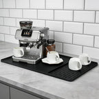 Silicone Coffee Mat 24" x 16", Heat Resistant Non Slip Leak Proof by LKYLIVE