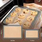 Silicone Baking Mat, 3 Pack Reusable Baking Sheet, Non-Stick ＆ Food Safe - Image 2