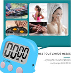 6 Pack Small Digital Kitchen Timer Magnetic Back and ON/Off Switch, Minute - Image 6