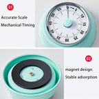 Elegant Stainless Steel Vintage Kitchen Timer - Image 7