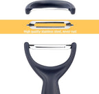 Potato Peeler Y Shaped Vegetable Peeler, Premium Ultra Sharp Fruit Peeler - Image 3