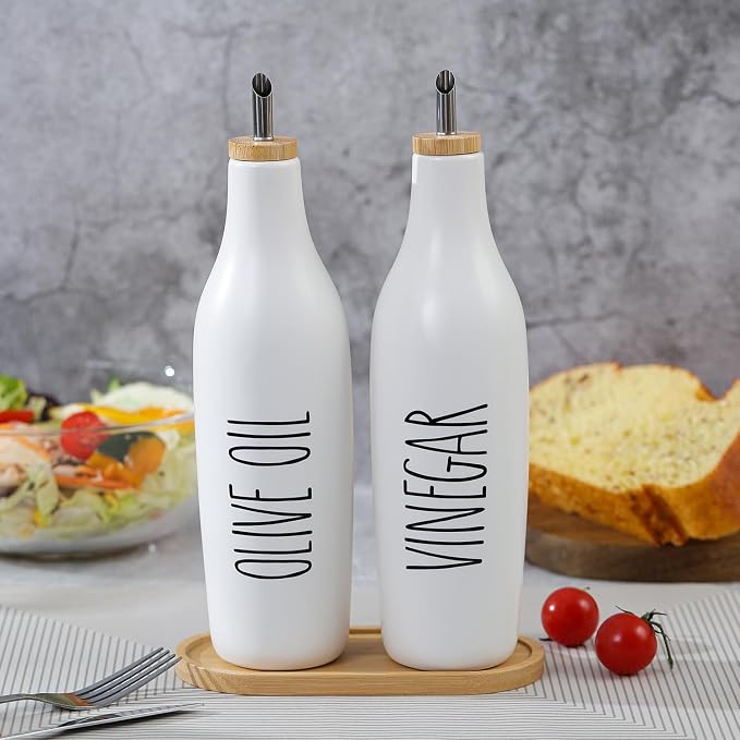 HOMCDALY Ceramic Olive Oil Dispenser - Image 7