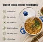 GreenLife 16-Piece Nonstick Cookware Set, Non-Toxic Ceramic Pots and Pans Set - Image 7