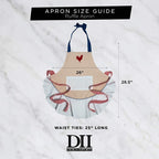 DII Women's Spring & Summer Apron Collection Adjustable, Two Large Pockets & - Image 5