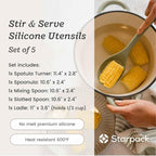 Starpack 'Stir & Serve' Silicone Cooking Utensils Set - Image 5