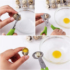 Calary 3Pcs Quail Egg Cutter Scissors Kitchen Egg Shears Tool - Image 5