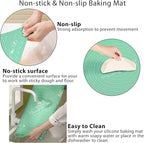Silicone Pastry Mat 28" x 20" Extra Thick Non Stick Baking Mat - Image 4