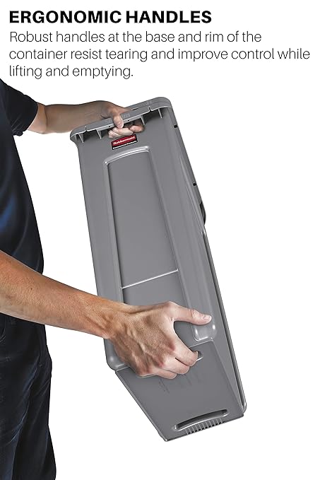 Rubbermaid Commercial Products Slim Jim Trash/Garbage Can - Image 5