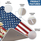 4th of July Dish Drying Mat 24x18 Inch, Patriotic Drying Mat - Image 3
