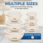 Bakken Master 12 Piece Plastic Nesting Bowls - Image 6