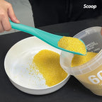 Cooking Spoon for Nonstick Cookwares, VOVOLY Silicone Spoon for Mixing - Image 9