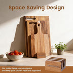 Acacia Wood Cutting Board Set of 3 - Image 4
