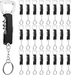 Ziliny 24 Pcs Bottle Opener Keychain Bulk Wine Bottle Beer Opener Keychain by Ziliny